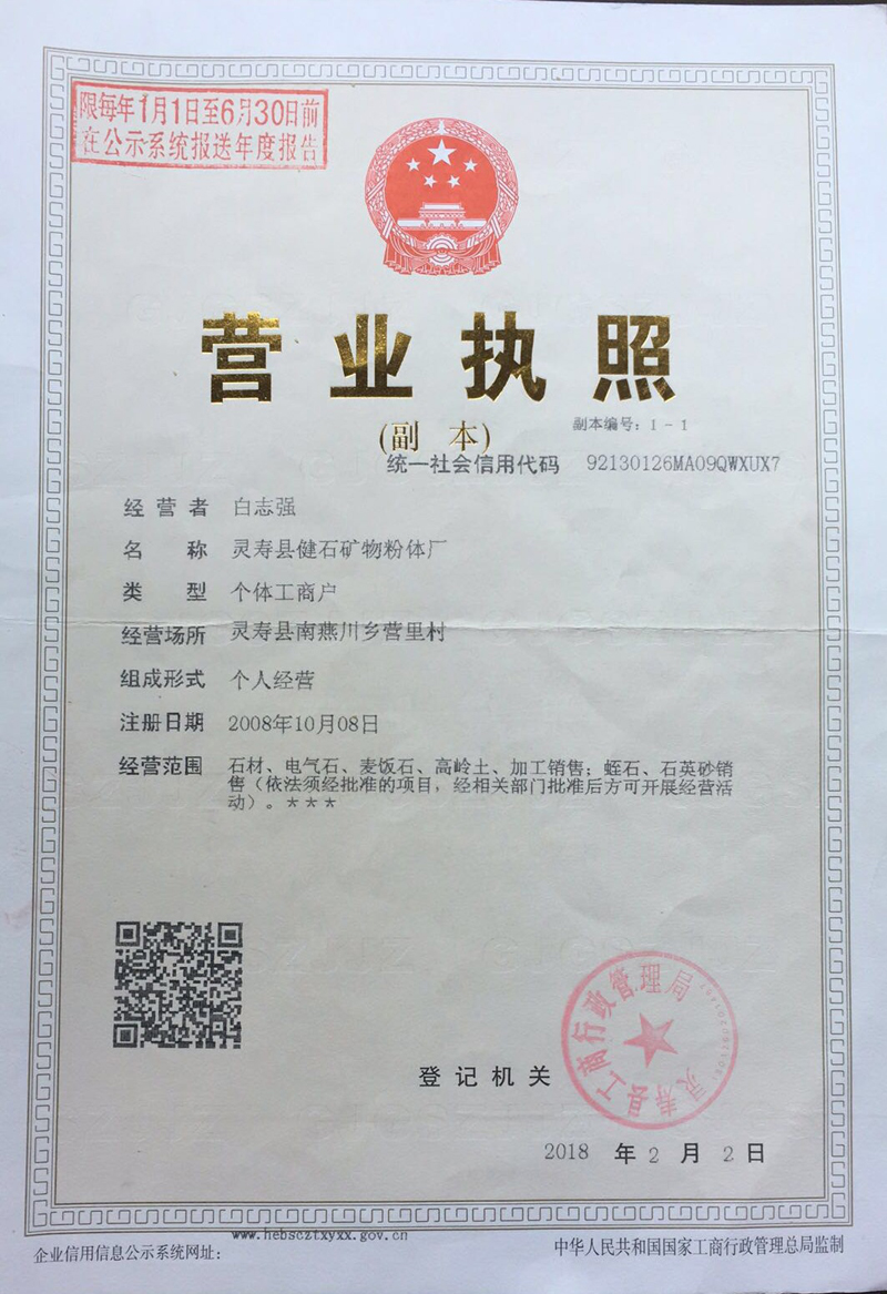 Business license